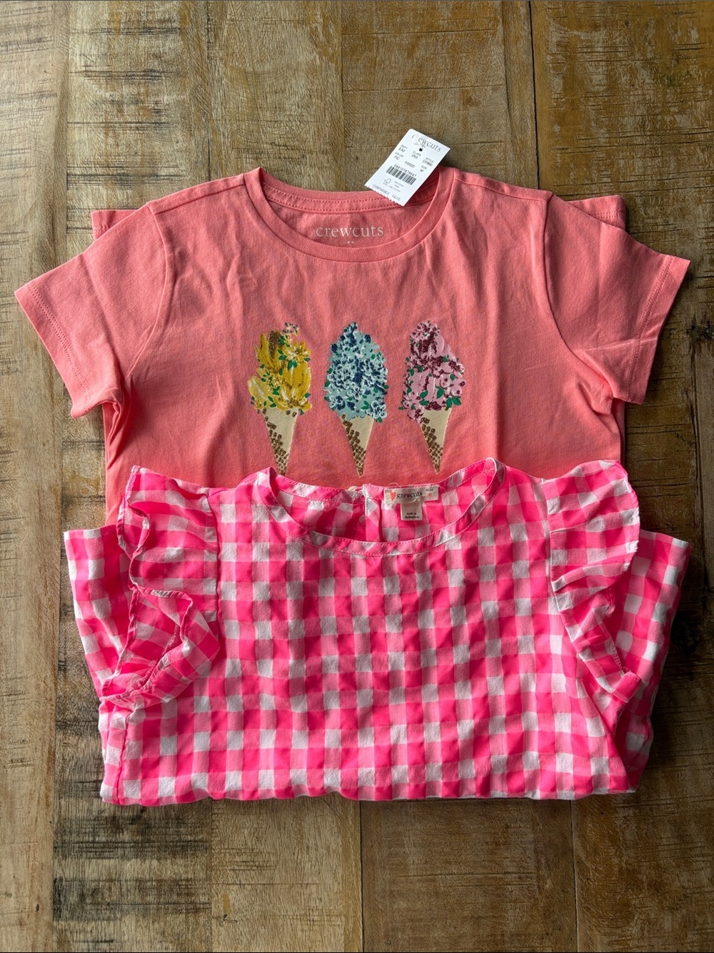 Crewcuts Girls Top Set size 8